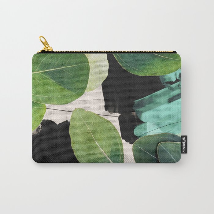 Abstract Botanical  Carry All Pouch Gallery Image 1