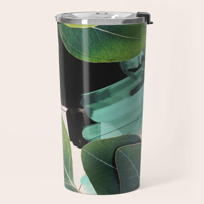 Abstract Botanical  Travel Mug Gallery Image 2