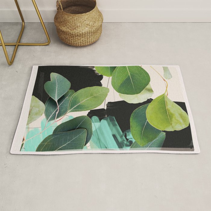 Abstract Botanical  Rug Gallery Image 1
