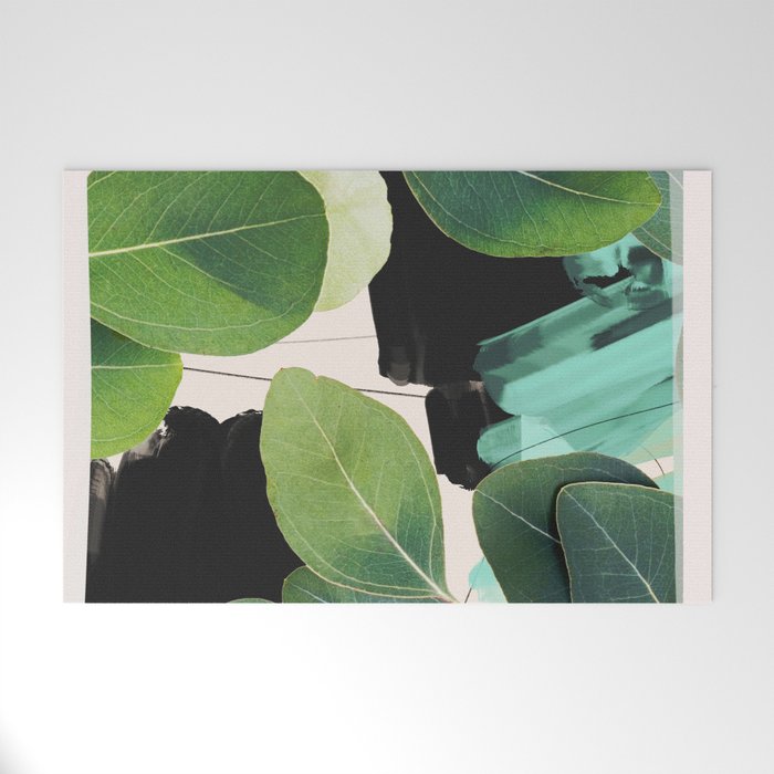 Abstract Botanical  Welcome Mat Gallery Image 1