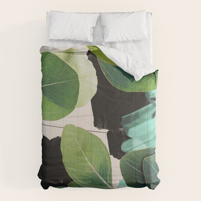 Abstract Botanical  Comforter Gallery Image 6