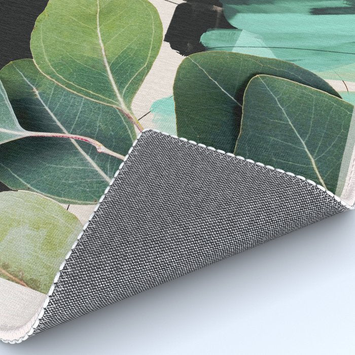 Abstract Botanical  Rug Gallery Image 4