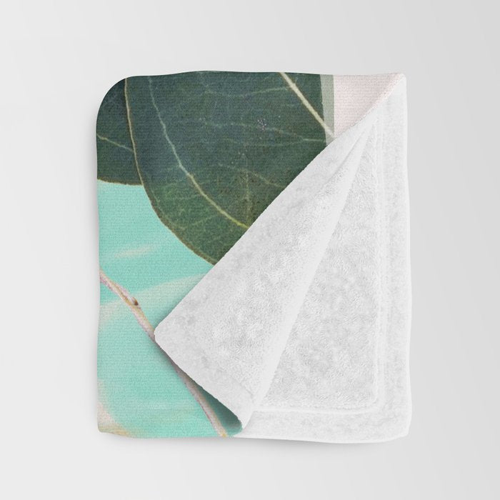 Abstract Botanical  Throw Blanket Gallery Image 3