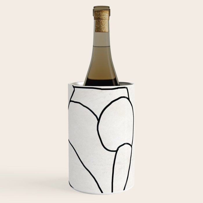 Abstract line art 2 Wine Chiller Gallery Image 3