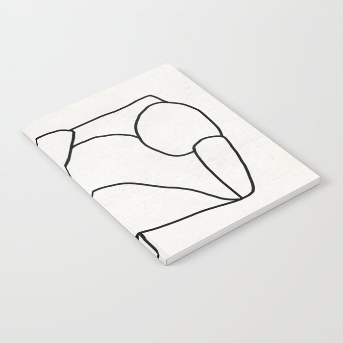 Abstract line art 2 Notebook Gallery Image 1