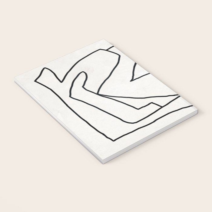 Abstract line art 2 Notebook Gallery Image 3