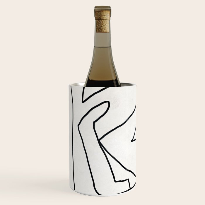 Abstract line art 2 Wine Chiller Gallery Image 2