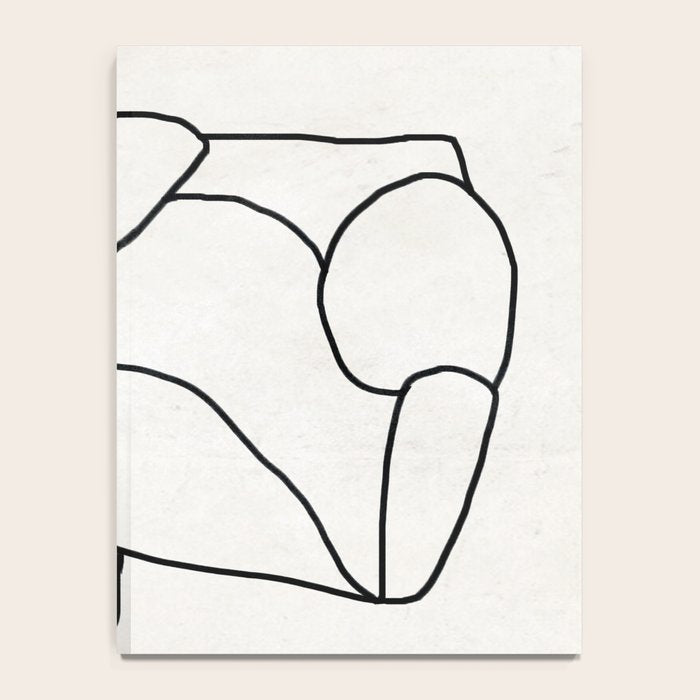 Abstract line art 2 Notebook Gallery Image 4