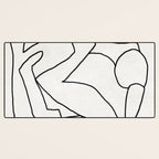 Abstract line art 2 Desk Mat Gallery Image 3