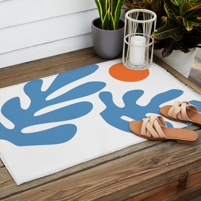 Henri Matisse - Leaves - Oceanside  Outdoor Rug Gallery Image 2