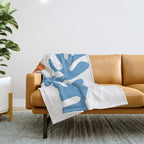 Henri Matisse - Leaves - Oceanside  Throw Blanket Gallery Image 1