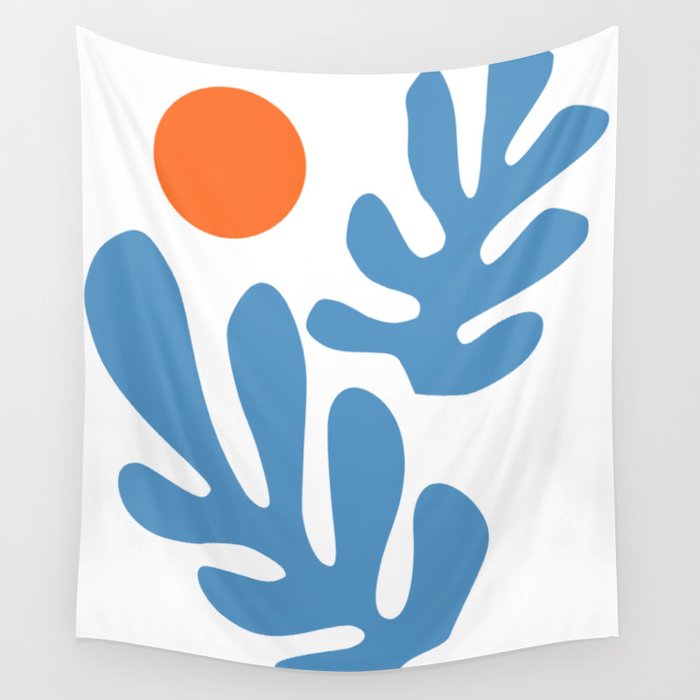 Henri Matisse - Leaves - Oceanside  Wall Tapestry Gallery Image 4