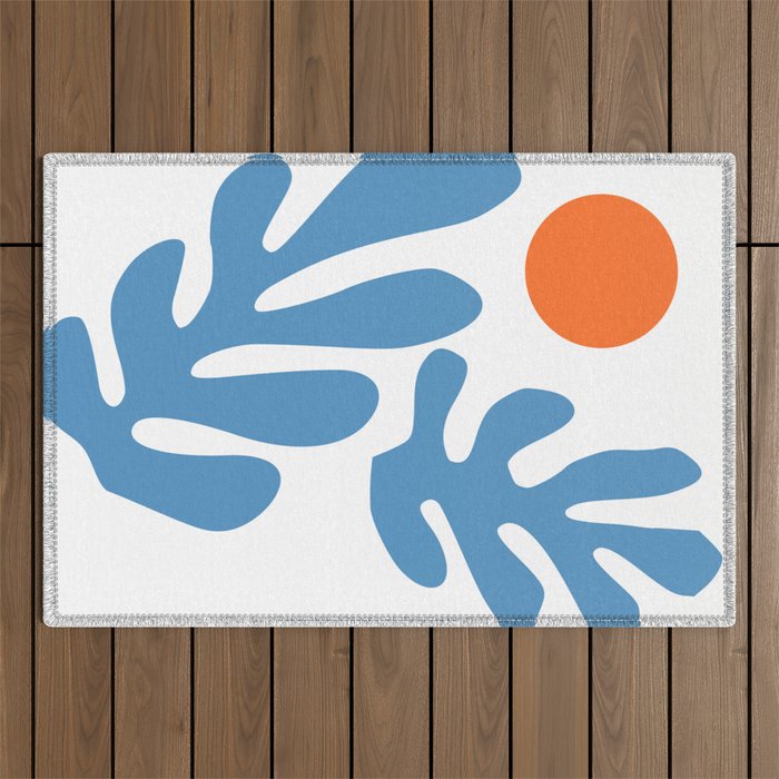 Henri Matisse - Leaves - Oceanside  Outdoor Rug Gallery Image 1