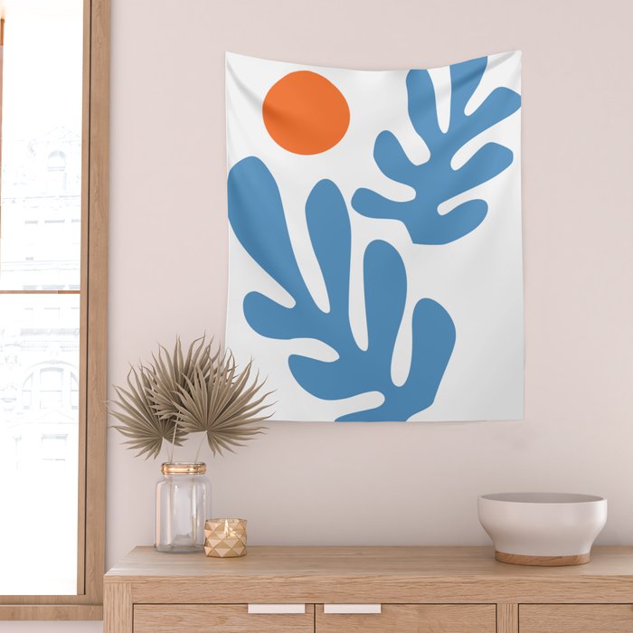 Henri Matisse - Leaves - Oceanside  Wall Tapestry Gallery Image 2