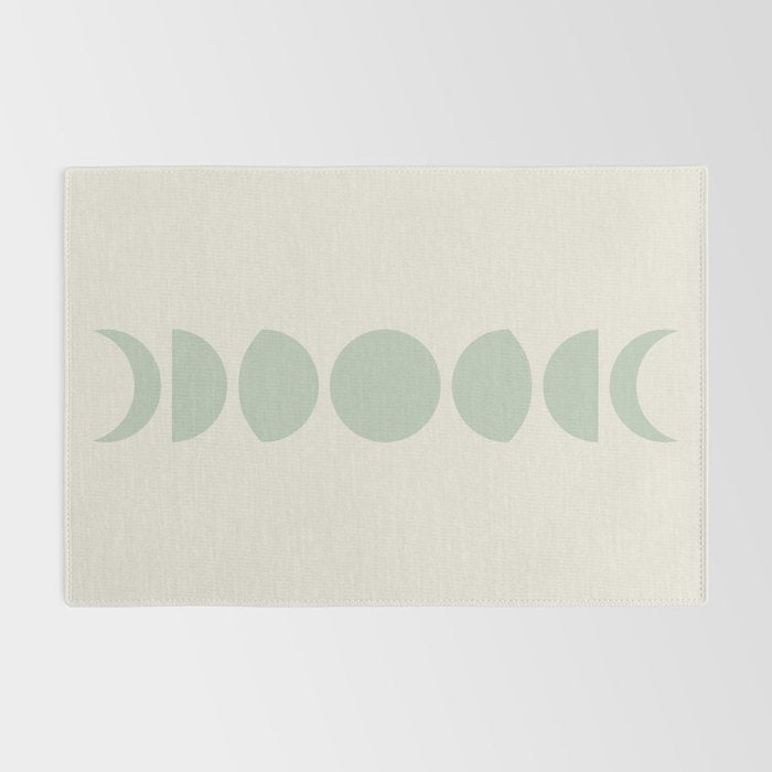 Minimal Moon Phases XI Rug Gallery Image 2