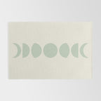 Minimal Moon Phases XI Rug Gallery Image 2