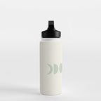 Minimal Moon Phases XI Water Bottle Gallery Image 3
