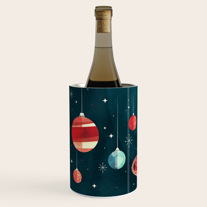 Joy to the Universe (in Teal) Wine Chiller Gallery Image 1