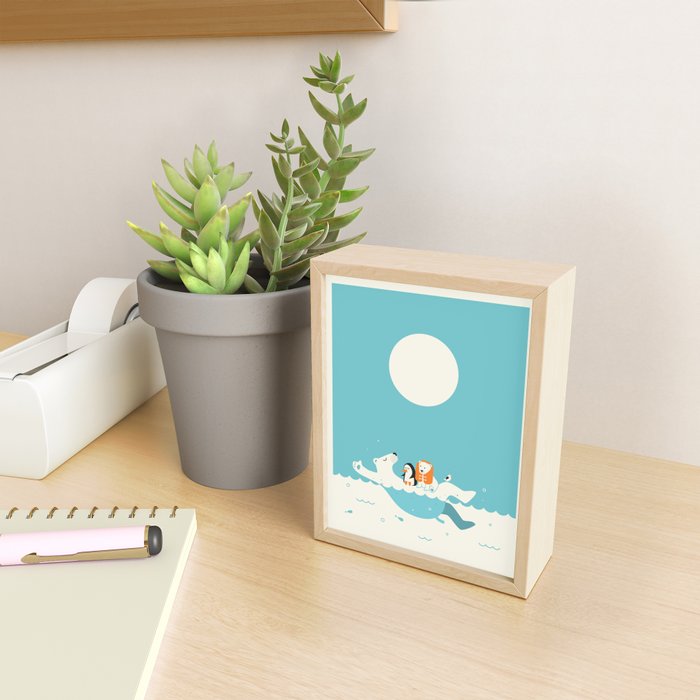 SWIMMING LESSONS Mini Art Print Gallery Image 2
