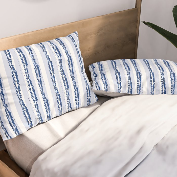 Nautical Lines Pillow Sham Gallery Image 2