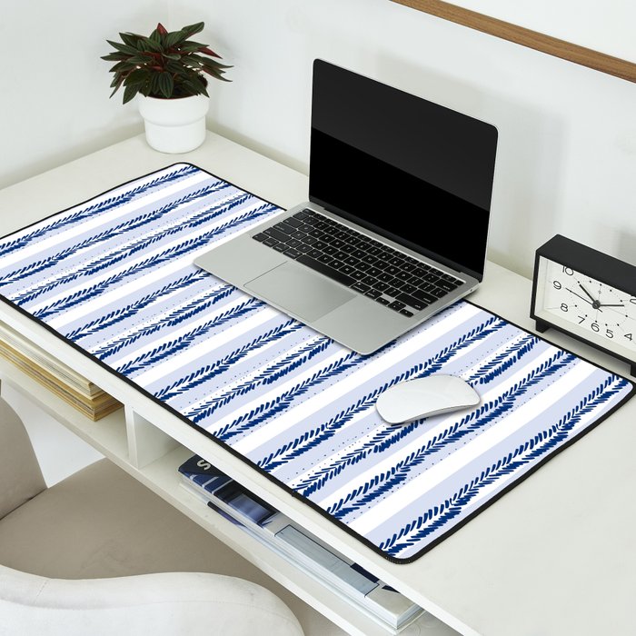 Nautical Lines Desk Mat Gallery Image 2