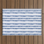 Nautical Lines Outdoor Rug Gallery Image 1