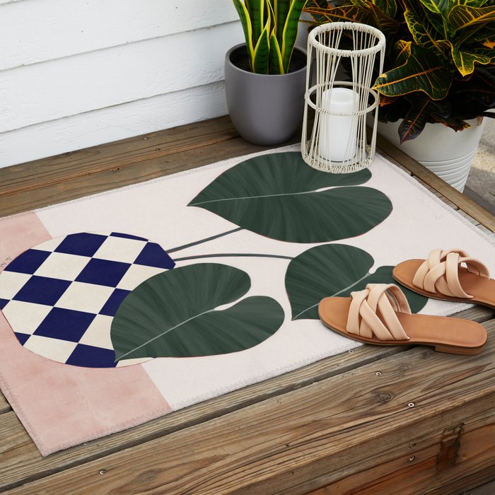Houseplant II Outdoor Rug Gallery Image 2
