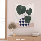 Houseplant II Wall Tapestry Gallery Image 2