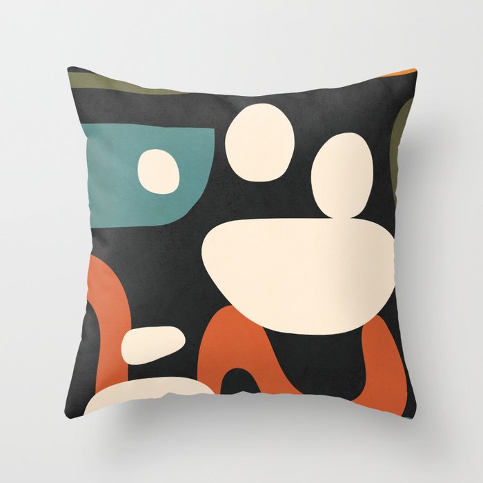 Abstract shapes in the skies 3 Throw Pillow Gallery Image 6