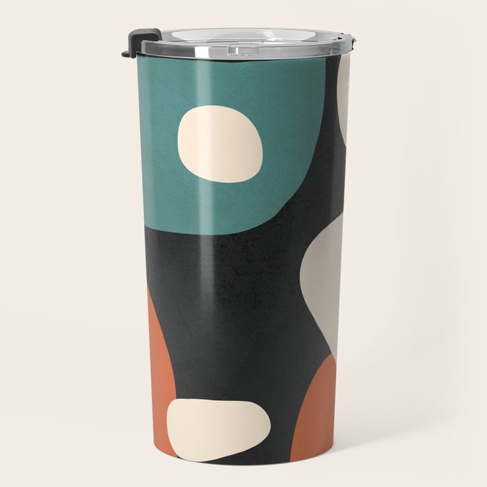 Abstract shapes in the skies 3 Travel Mug Gallery Image 3