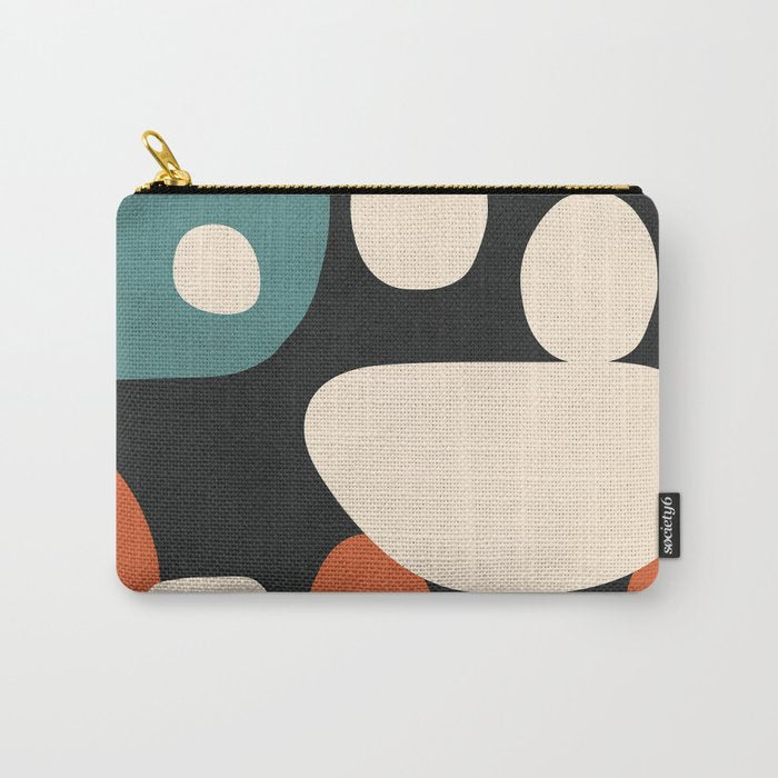 Abstract shapes in the skies 3 Carry All Pouch Gallery Image 1