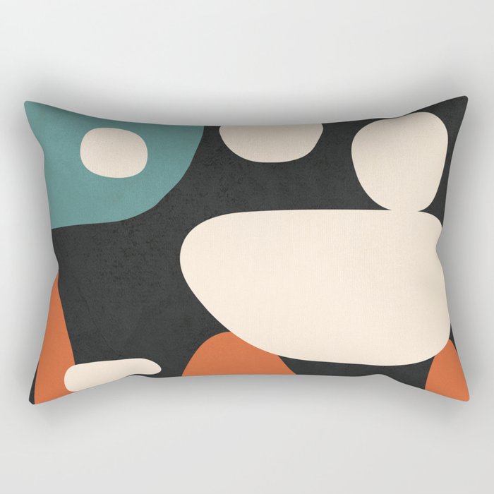 Abstract shapes in the skies 3 Rectangular Pillow Gallery Image 1
