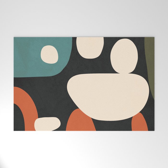 Abstract shapes in the skies 3 Welcome Mat Gallery Image 1
