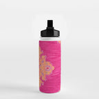Pink ang Orange oriental carpet Water Bottle Gallery Image 2