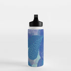 Fall Apple Orchard Painting in Cobalt Blue Water Bottle Gallery Image 3