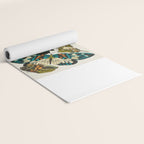 Vintage Butterfly Illustration EA Seguy Papillon Yoga Mat Gallery Image 2