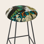 Vintage Butterfly Illustration EA Seguy Papillon Stool Gallery Image 2