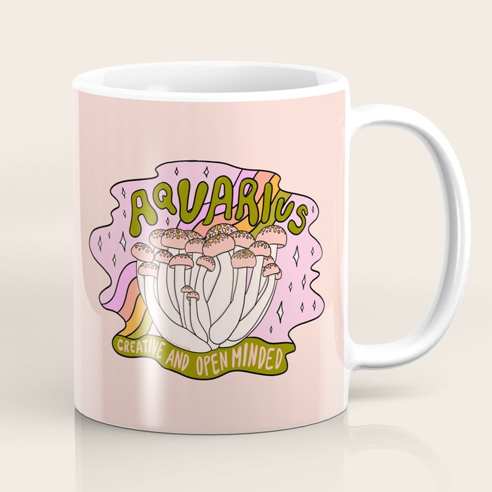 Aquarius Mushroom Coffee Mug Gallery Image 1