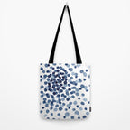 Explosion of Blue Confetti Tote Bag Gallery Image 2