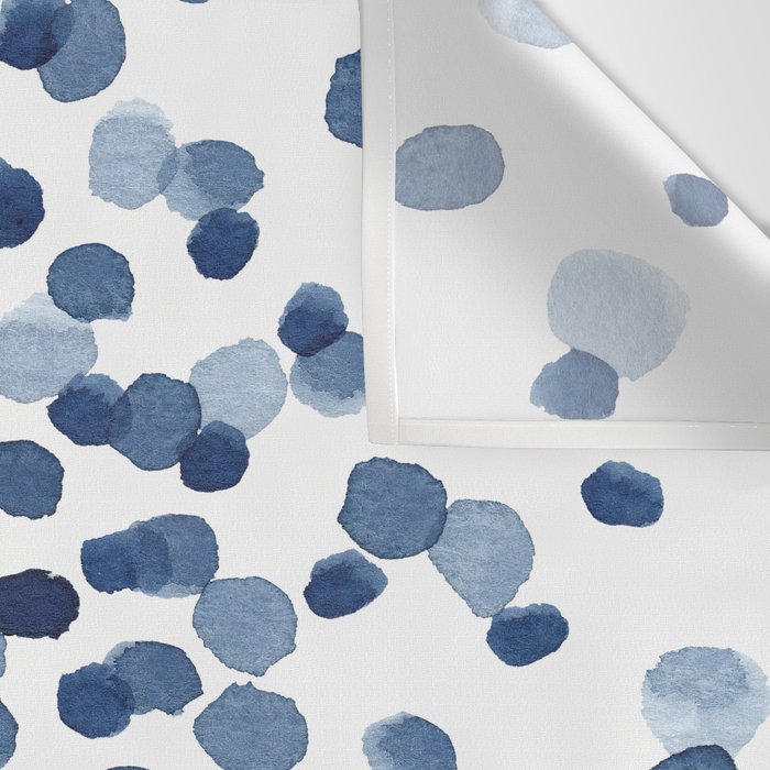 Explosion of Blue Confetti Wall Tapestry Gallery Image 3