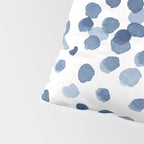 Explosion of Blue Confetti Pillow Sham Gallery Image 4