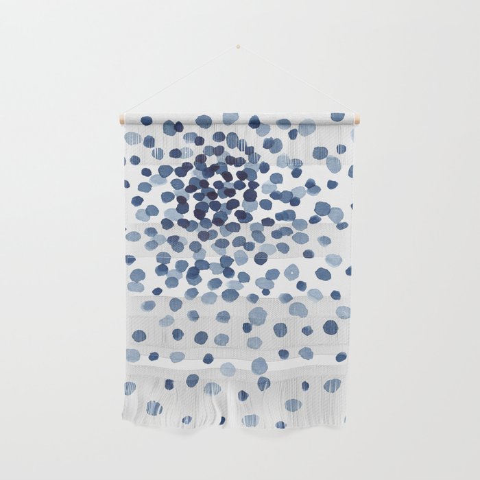 Explosion of Blue Confetti Wall Hanging Gallery Image 1