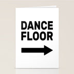 Dance Floor (arrow point right) Stationery Card Gallery Image 2