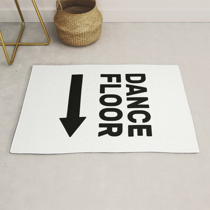 Dance Floor (arrow point right) Rug Gallery Image 1