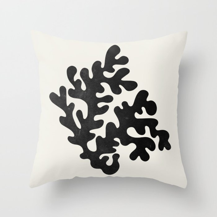 Noir: Matisse Series 03 | Mid-Century Edition Throw Pillow Gallery Image 6