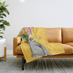 Bloom 5 Throw Blanket Gallery Image 1