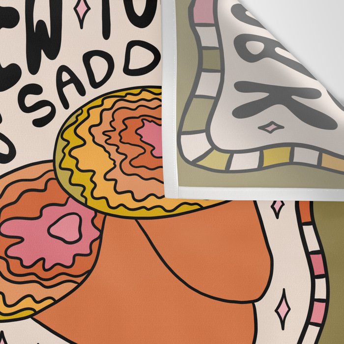 Mushrooms of New York Wall Tapestry Gallery Image 3