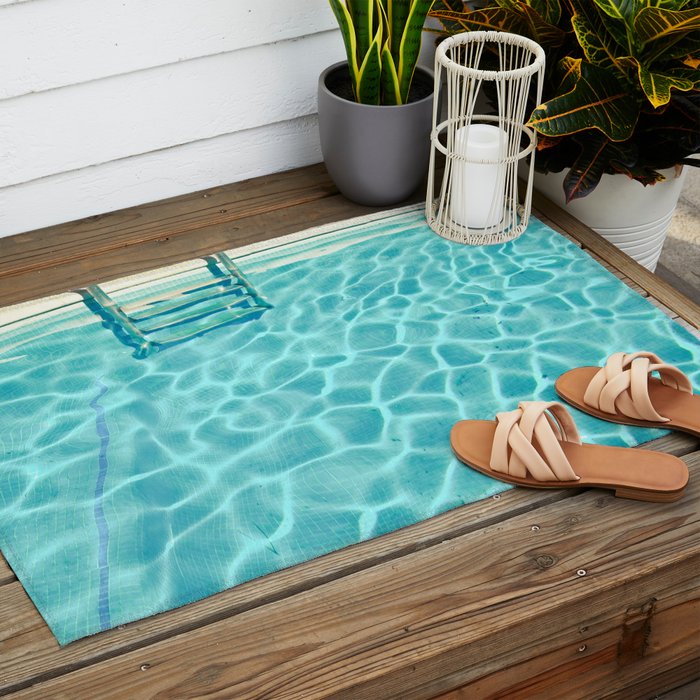 Swimming Pool IX Outdoor Rug Gallery Image 2