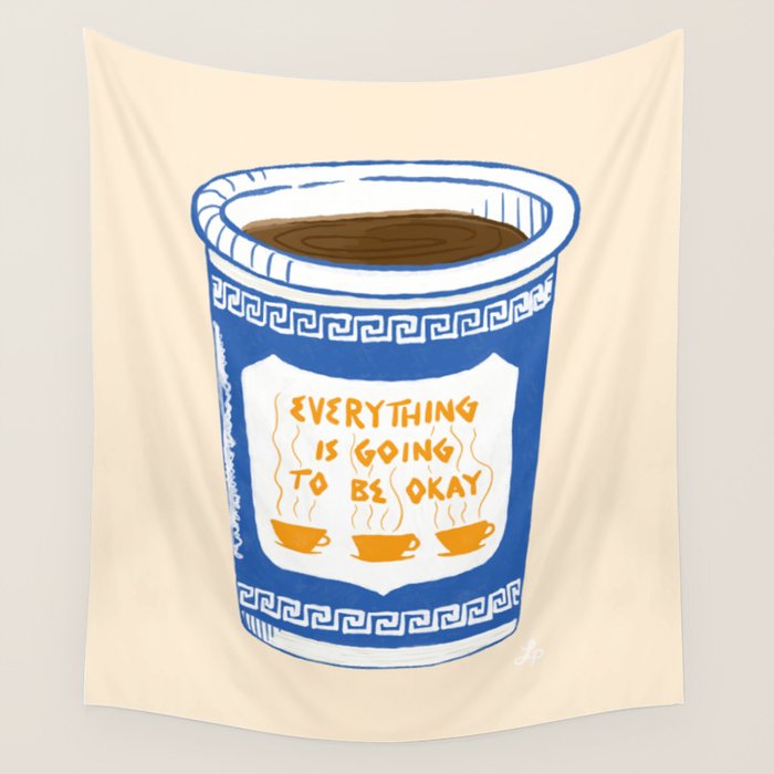 Everything Is Going To Be Okay Wall Tapestry Gallery Image 4