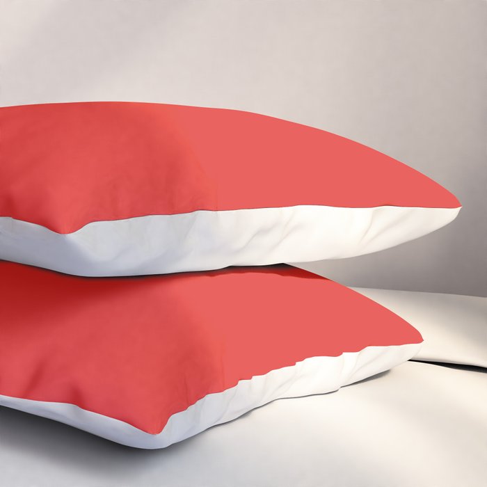 Solid Shades - Cherry Pillow Sham Gallery Image 3